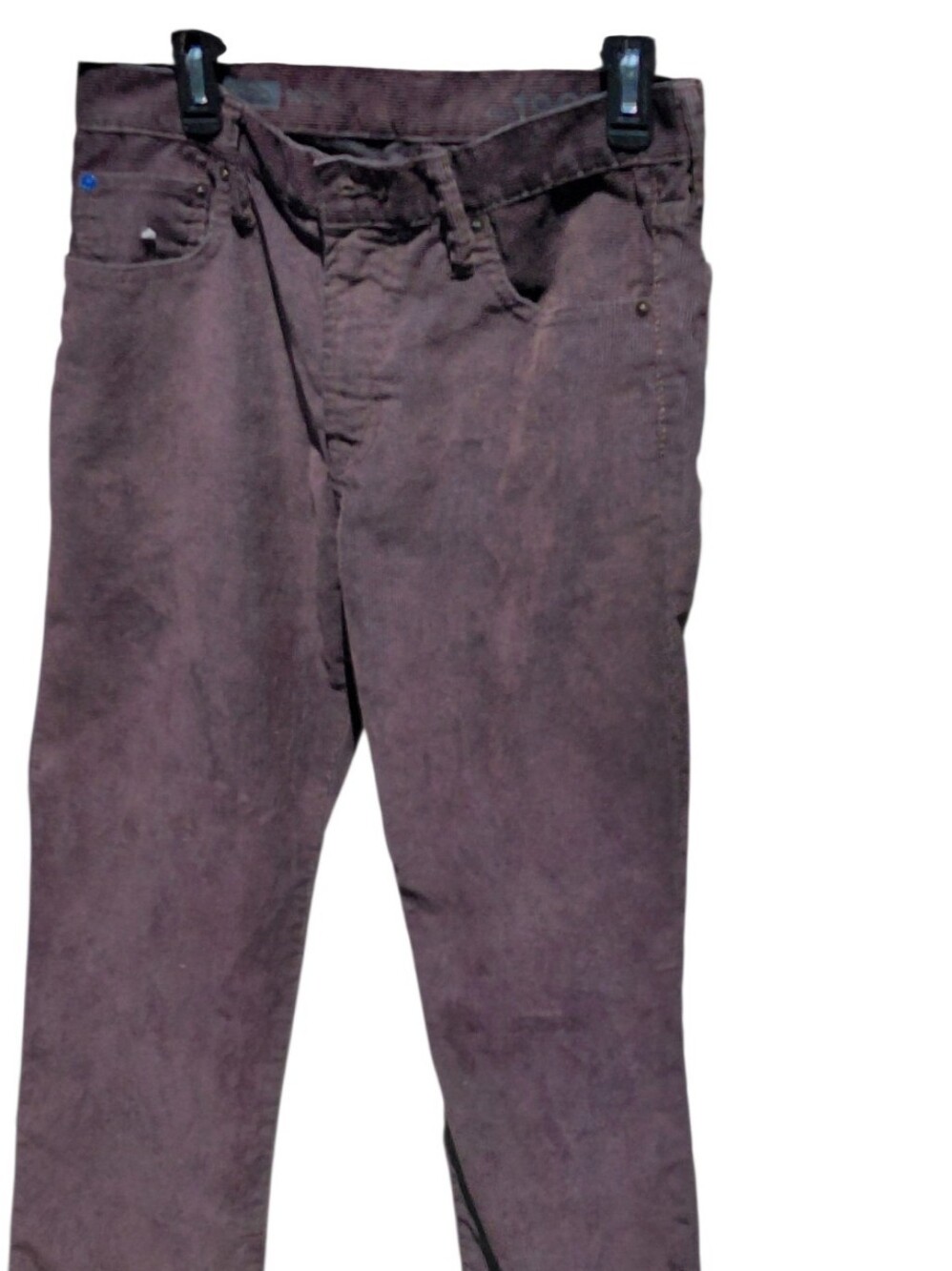 8407..Men's Gap 1969 Straight Legs Pants in Dark Brown Size 30x30 - Picture 2 of 4
